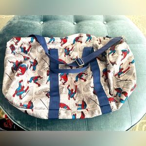 Large Pottery Barn Kids Spiderman Duffle
